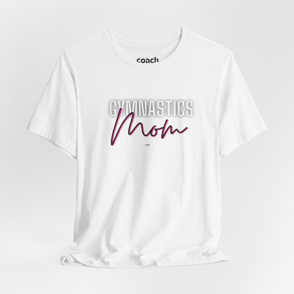 Glow Gym Mom Tshirt - Black/Pink (Adult)
