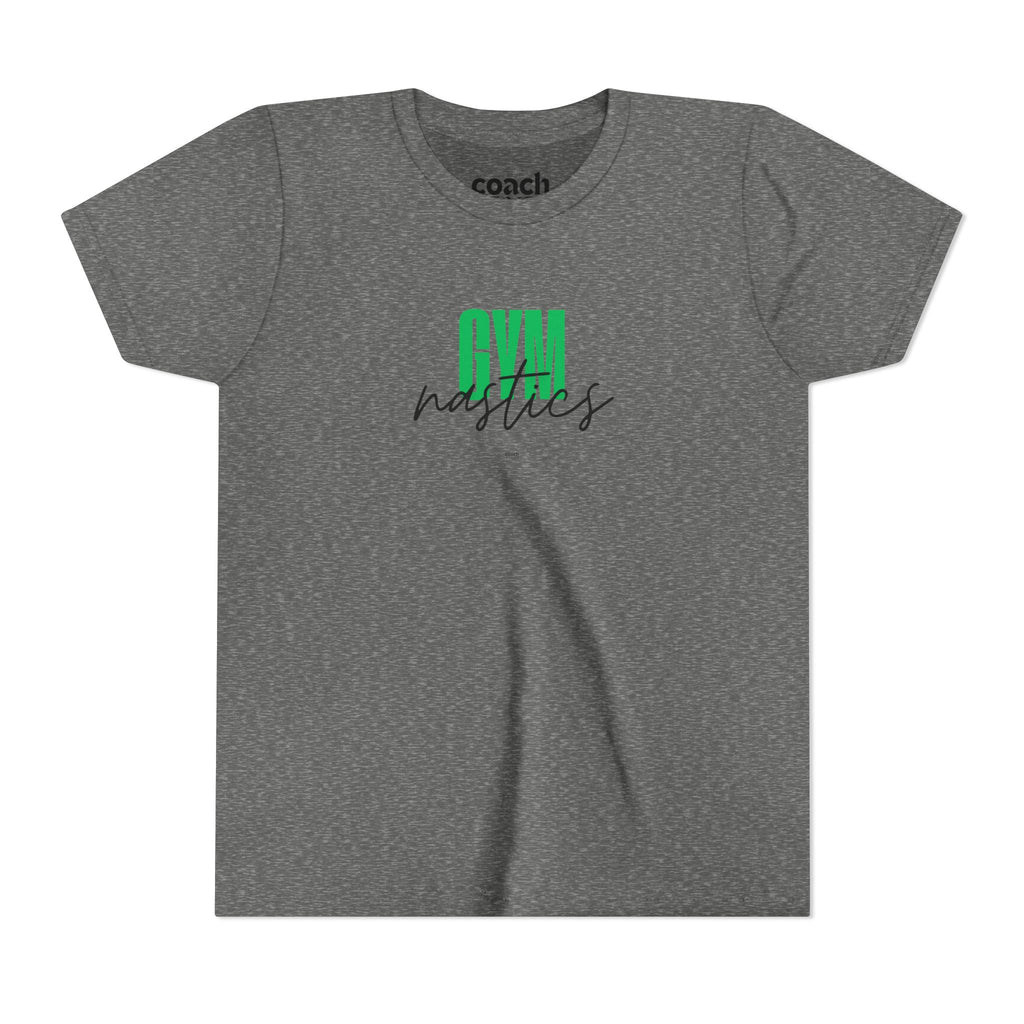 GYMnastics Short Sleeve Tee - Green (Youth)