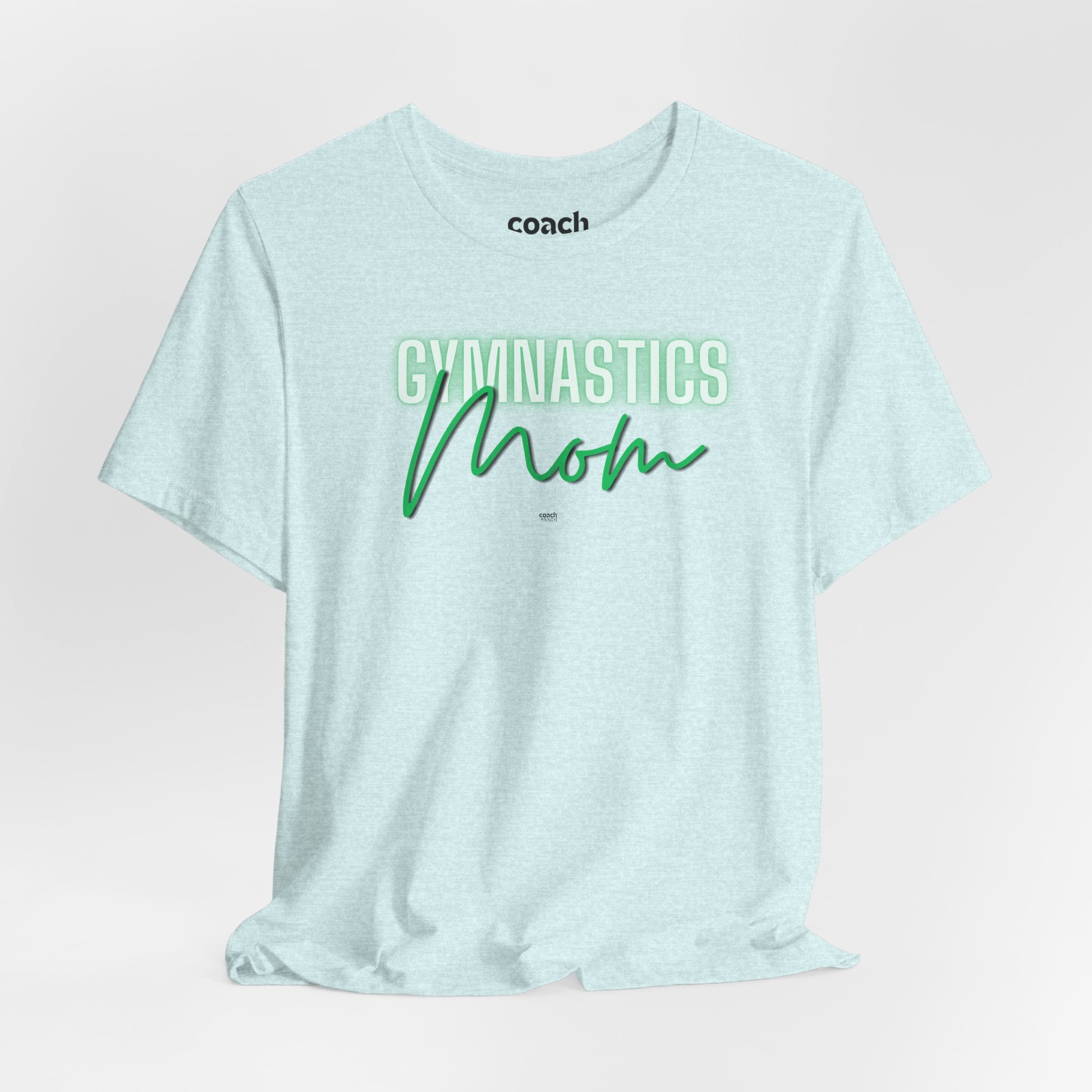 Glow Gym Mom Tshirt - Green (Adult)