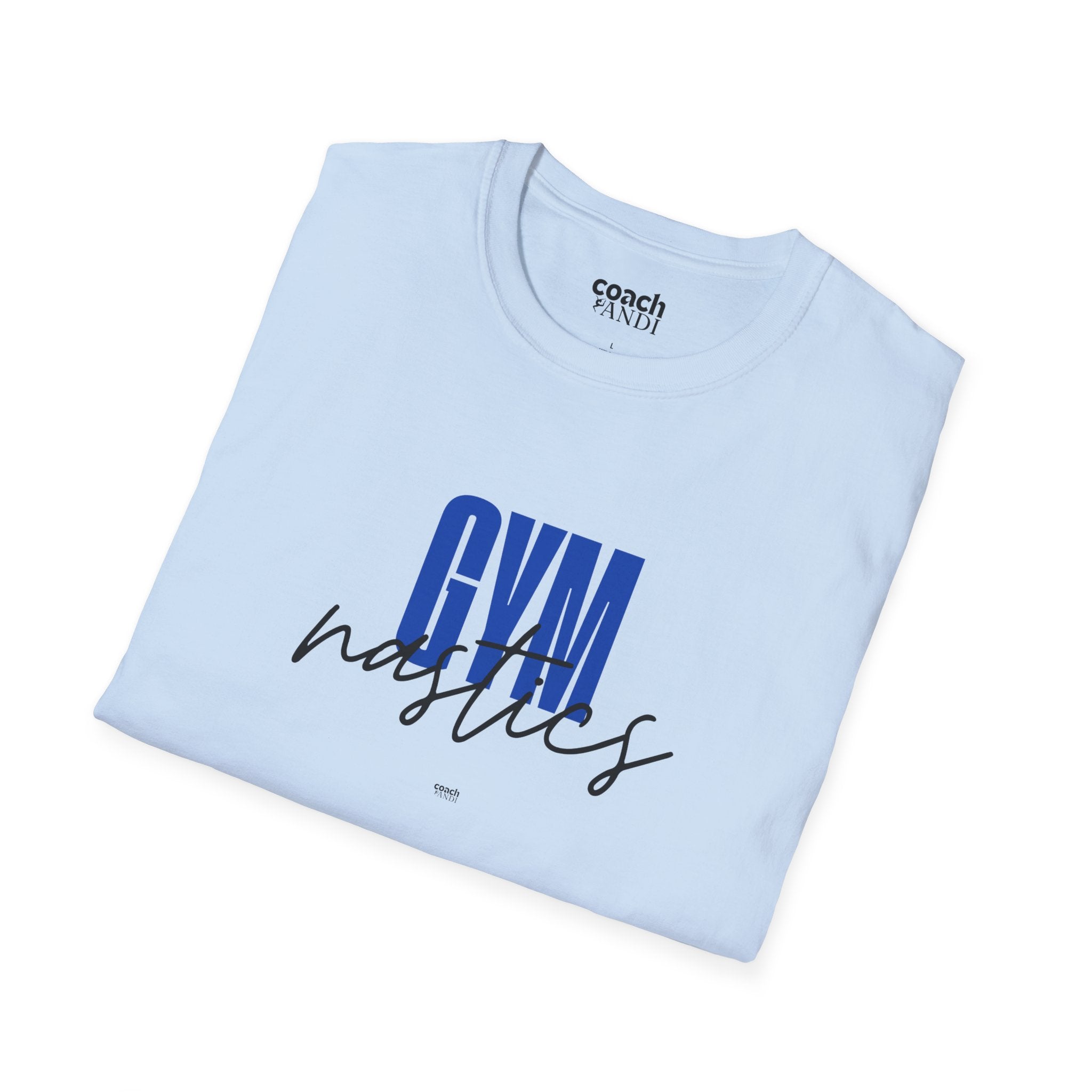 GYMnastics Tshirt - Blue (Adult)