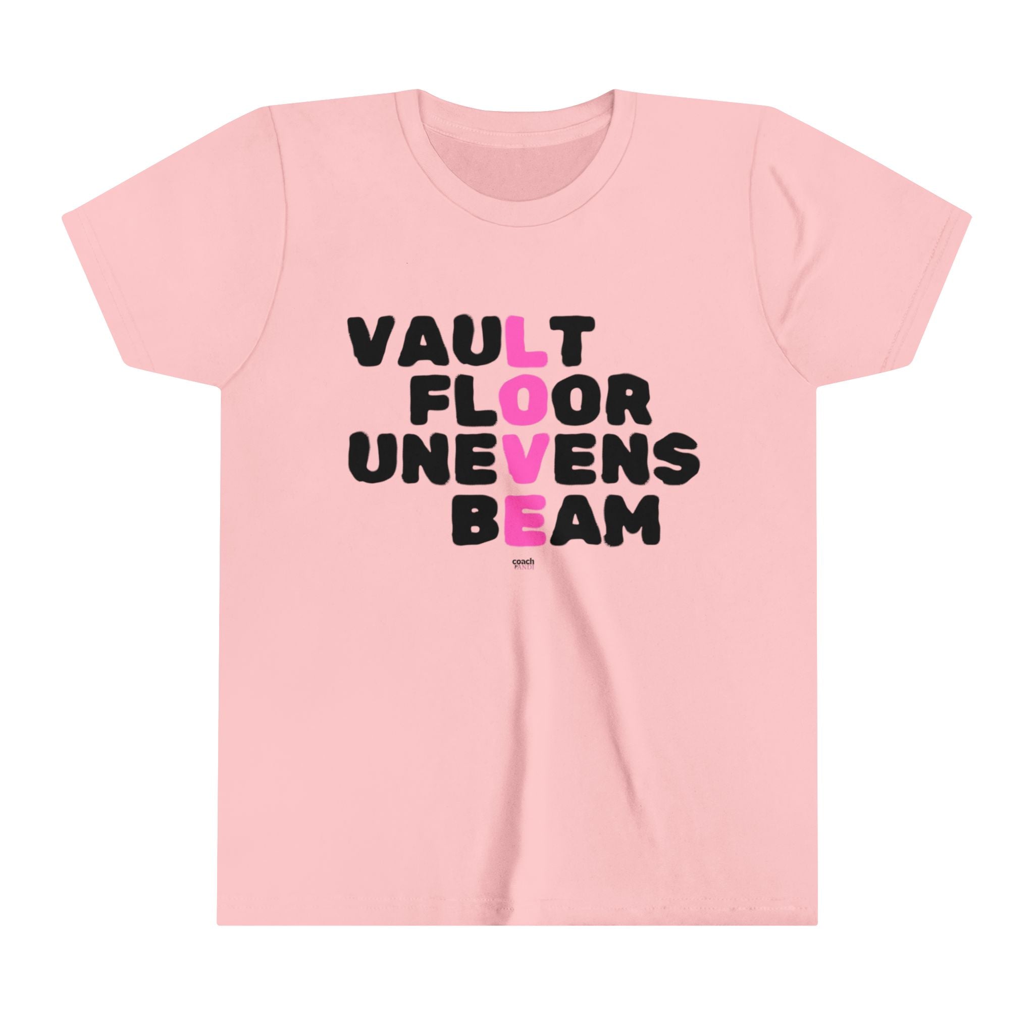 Born to be a Gymnast (Youth Short Sleeve Tee)