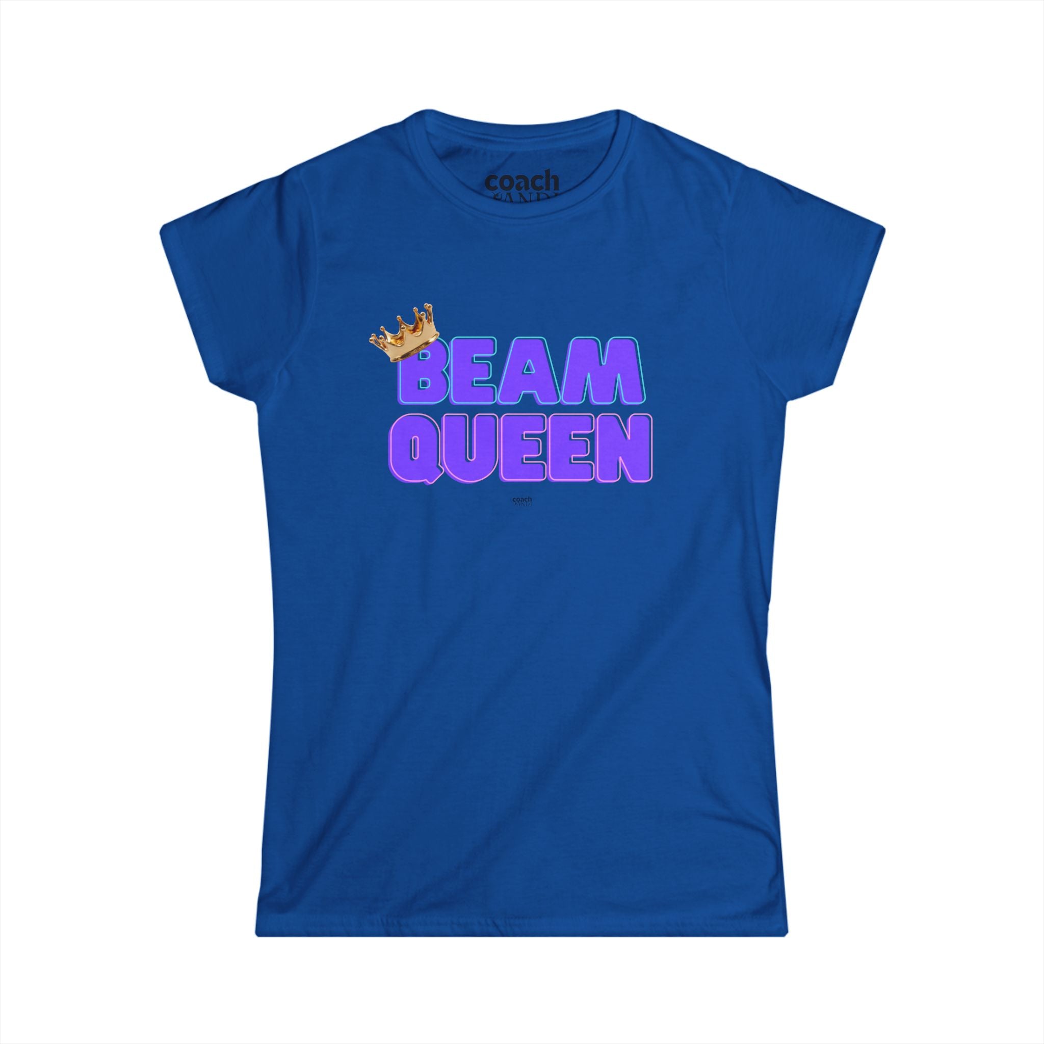 Beam Queen T-Shirt - Purple/Aqua