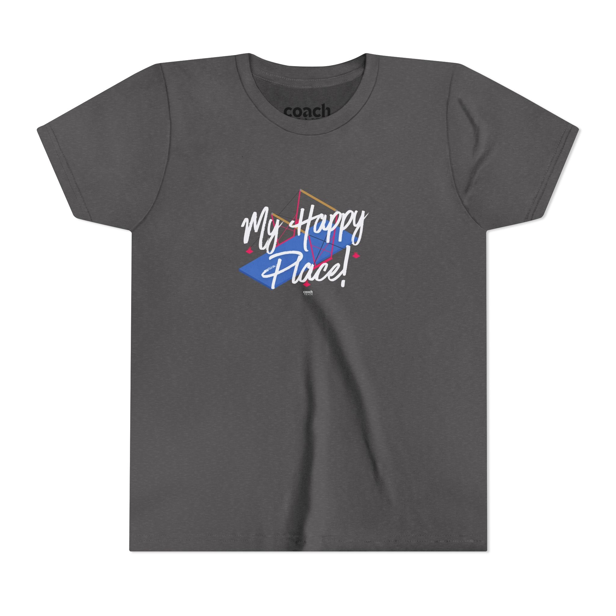 My Happy Place Bars Short Sleeve Tee (Youth)