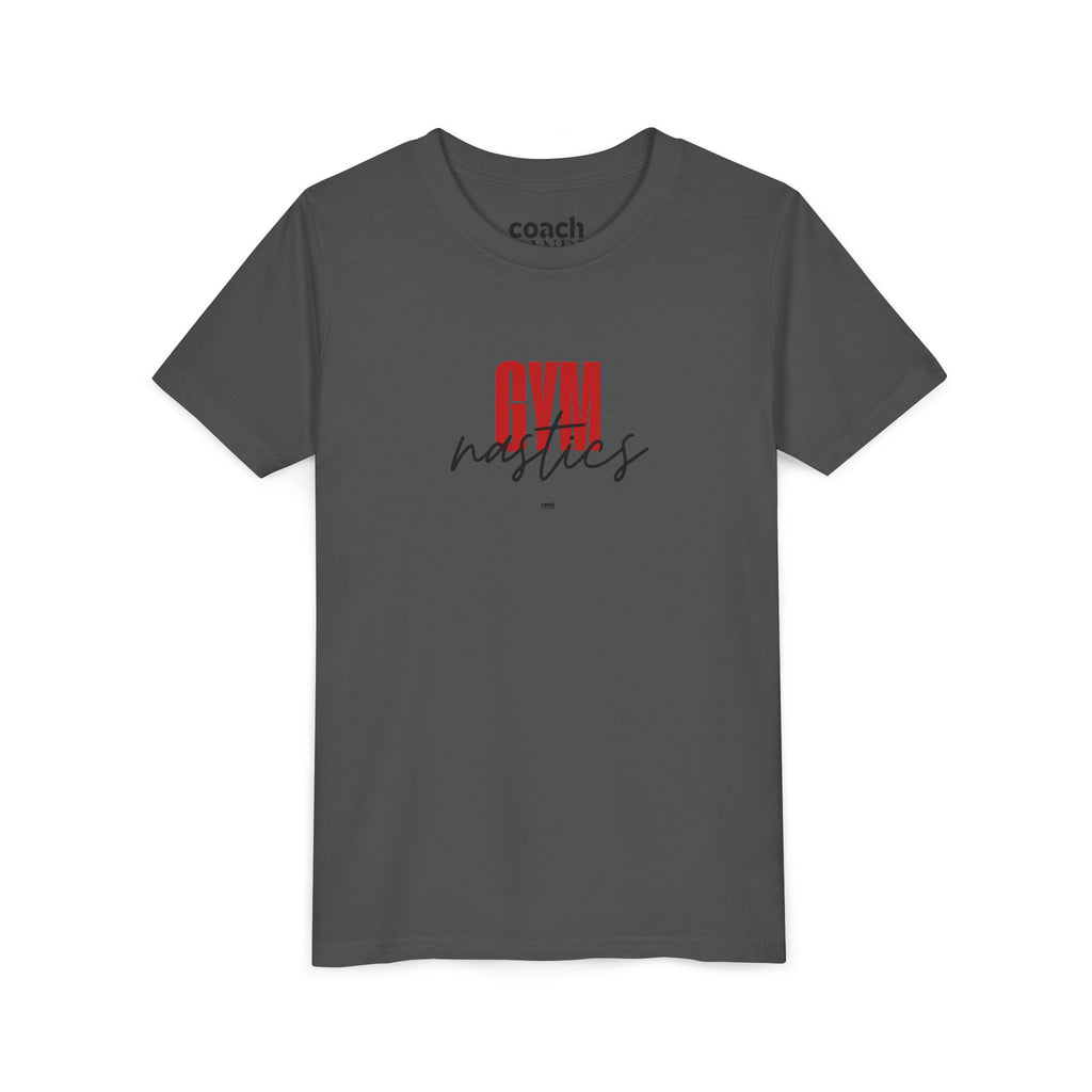 GYMnastics Short Sleeve Tee - Red (Youth)