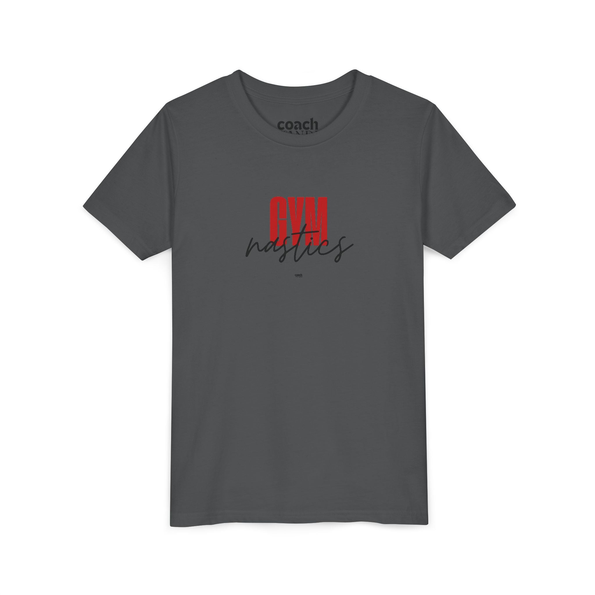 GYMnastics Short Sleeve Tee - Red (Youth)
