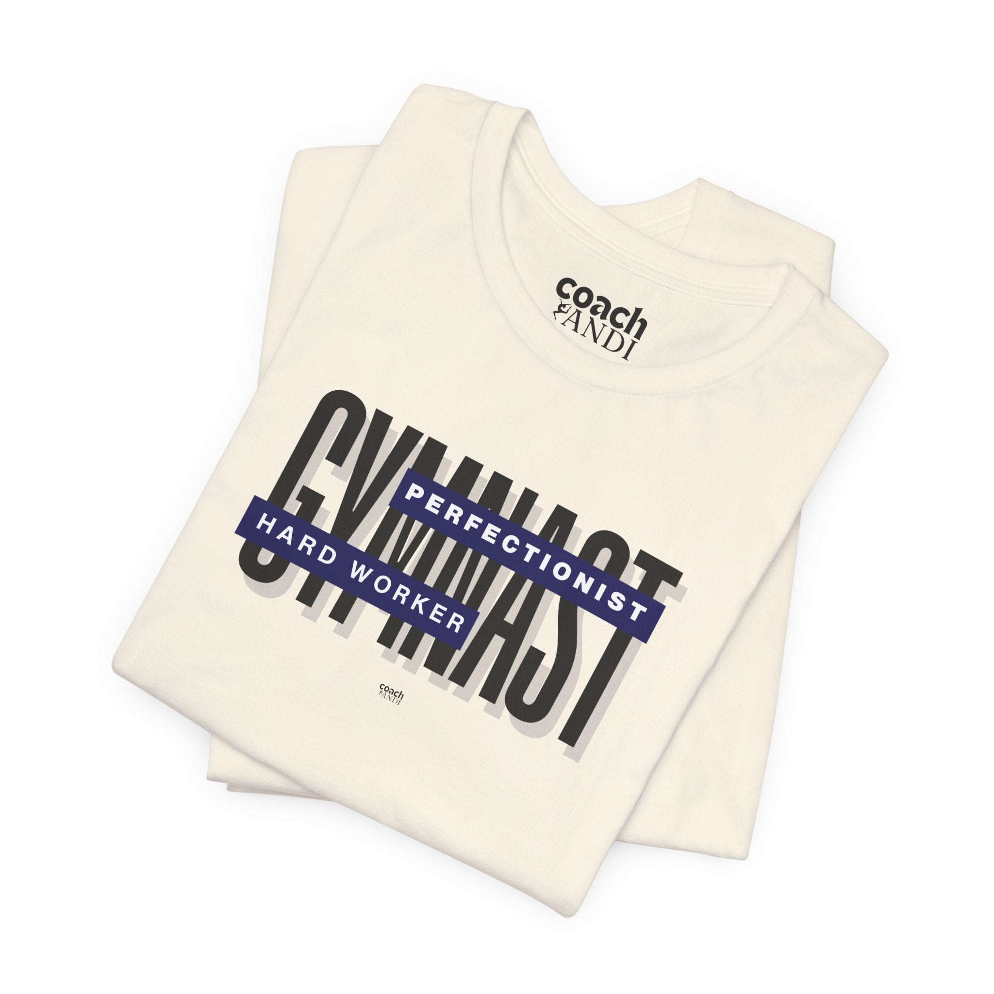 Gymnast Hard Worker Tshirt - Blue (Adult)