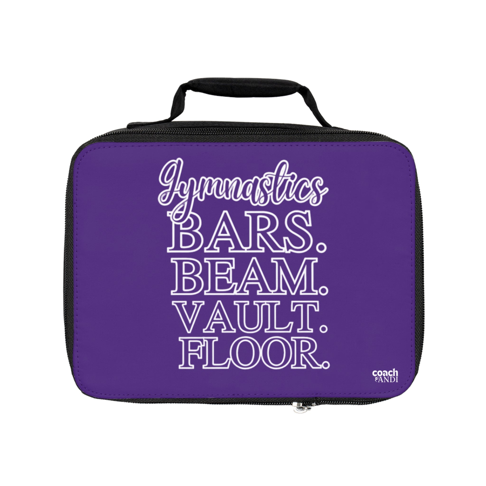 Gymnastics 4 Events- Purple (Lunch Bag)