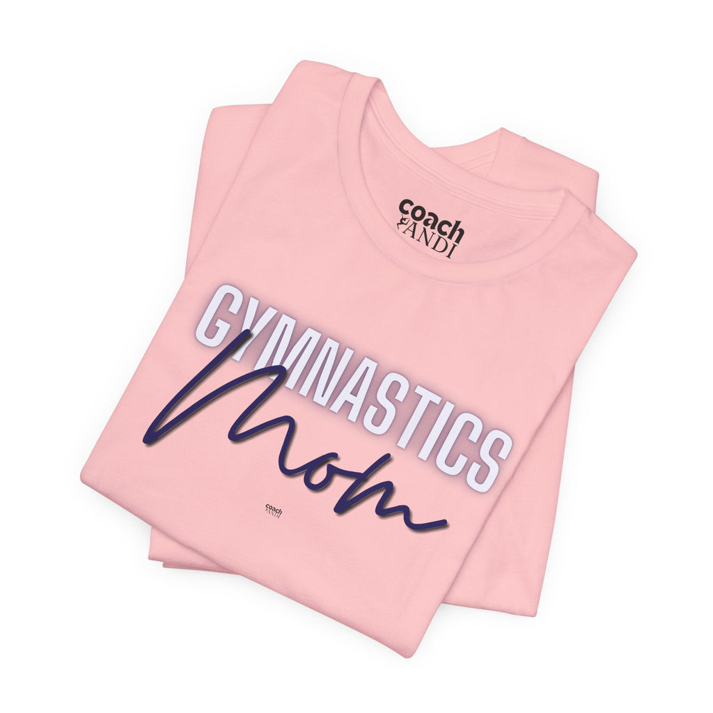 Glow Gym Mom Tshirt - Blue (Adult)