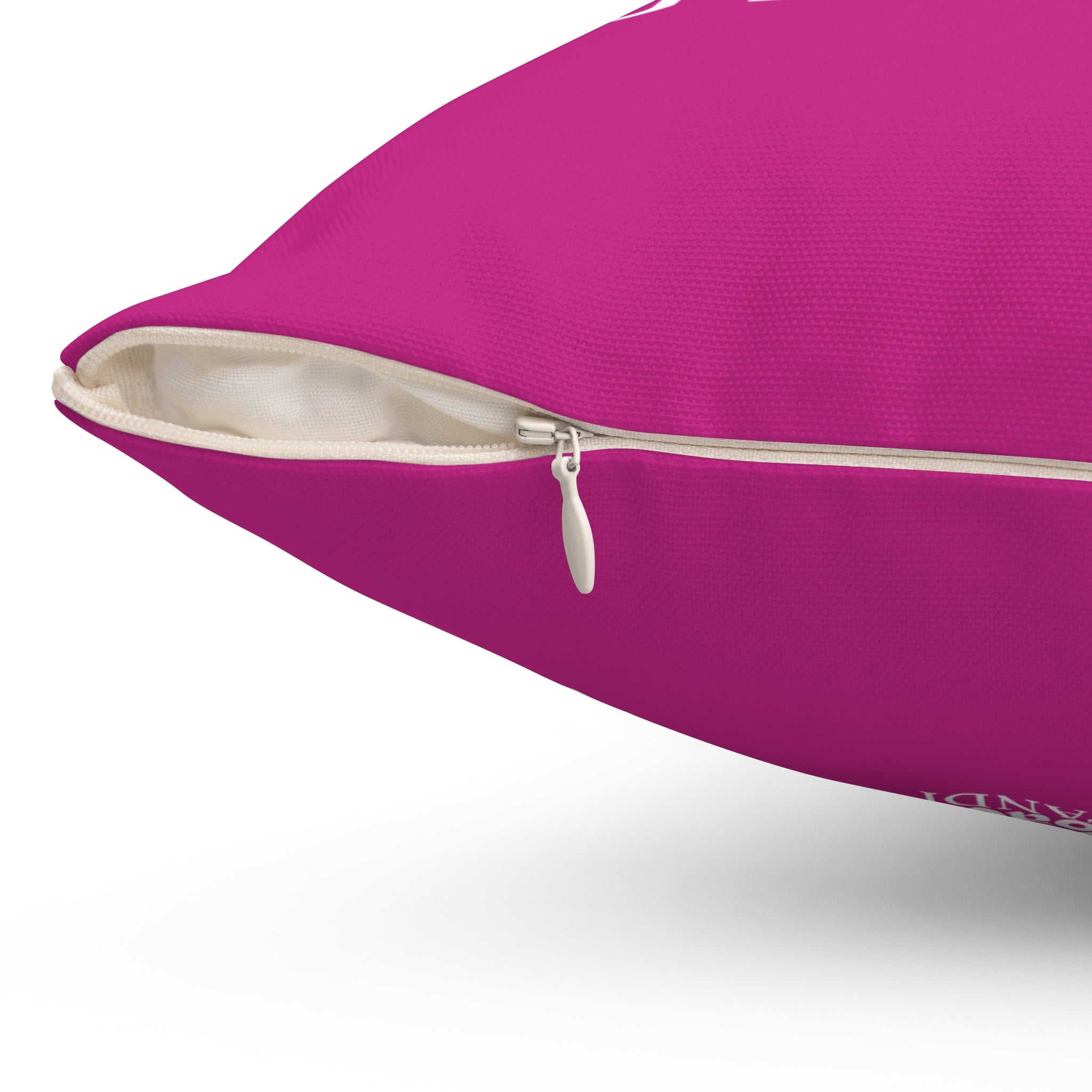 Always Be A Gymnast-Dk Pink (Spun Polyester Square Pillow)