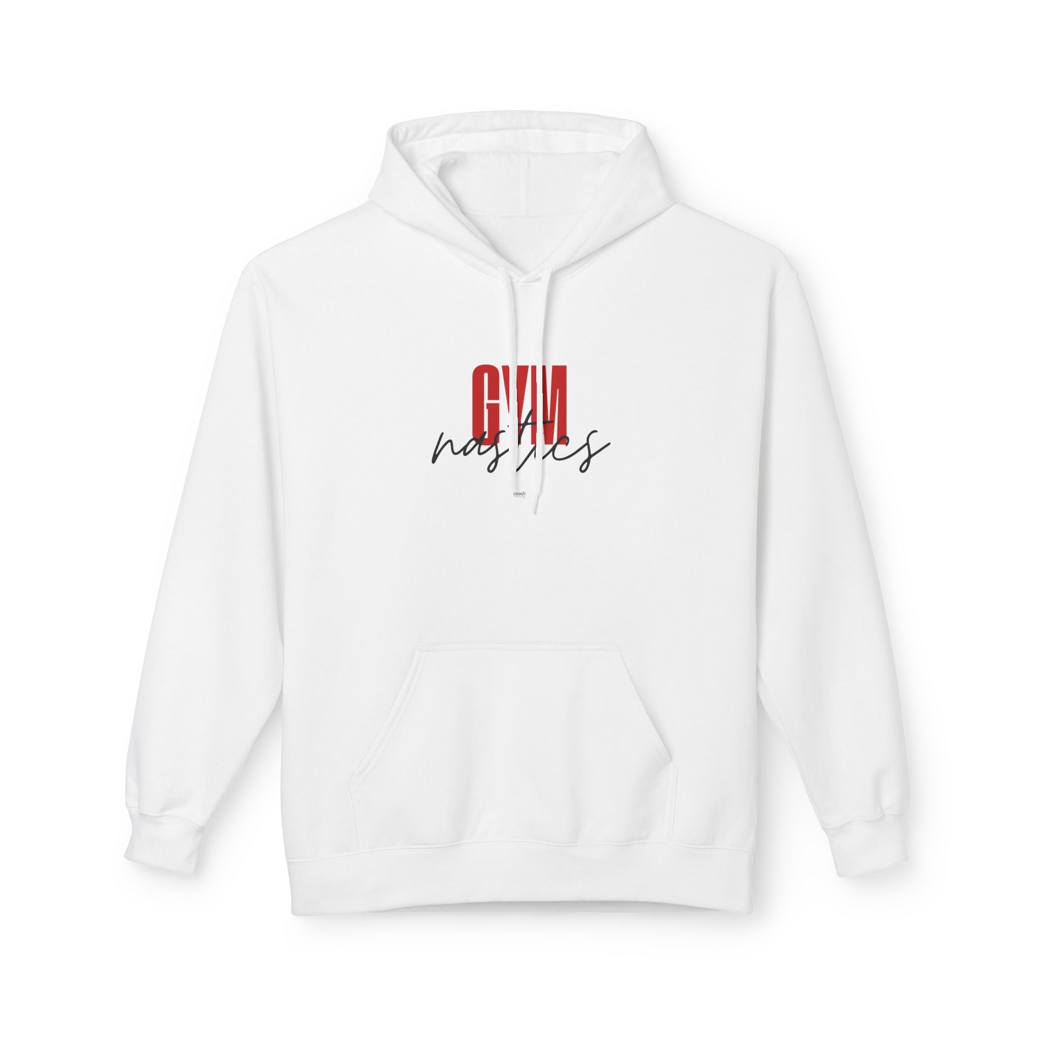 GYMnastics Hoodie - Red (Adult)