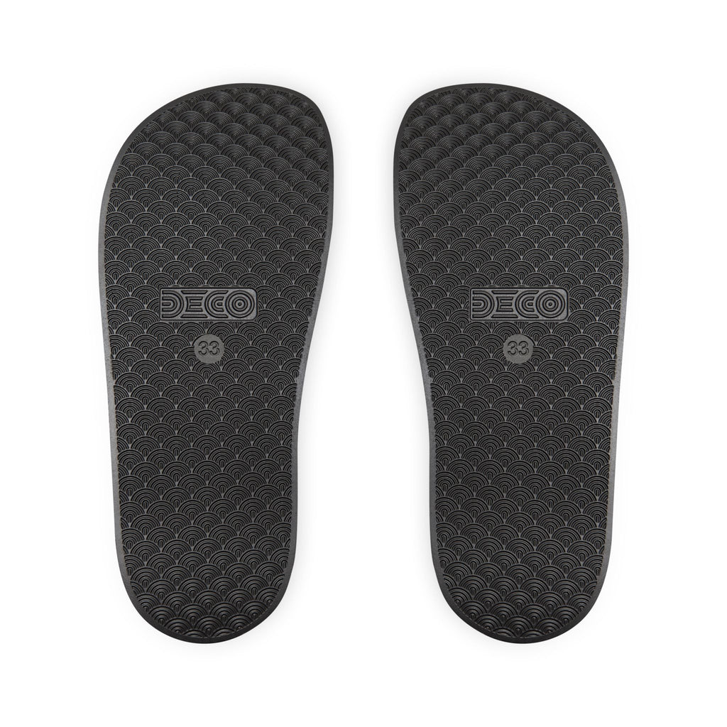 Peace, Love, Gymnastics (Youth Removable-Strap Sandals)