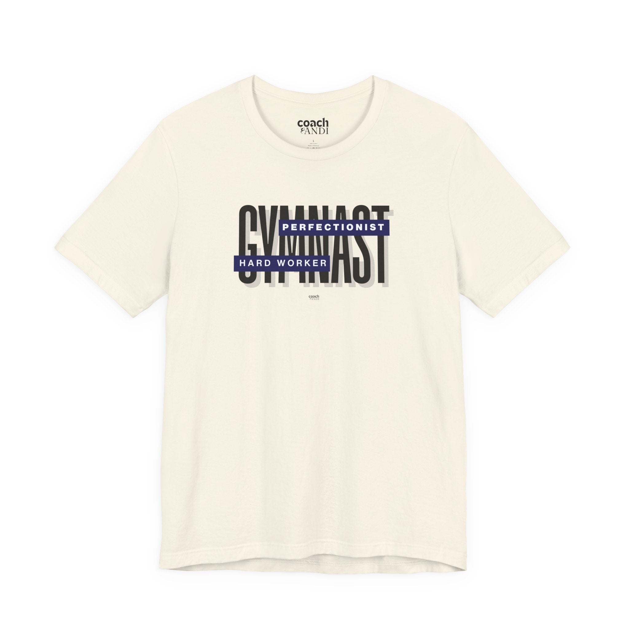 Gymnast Hard Worker Tshirt - Blue (Adult)