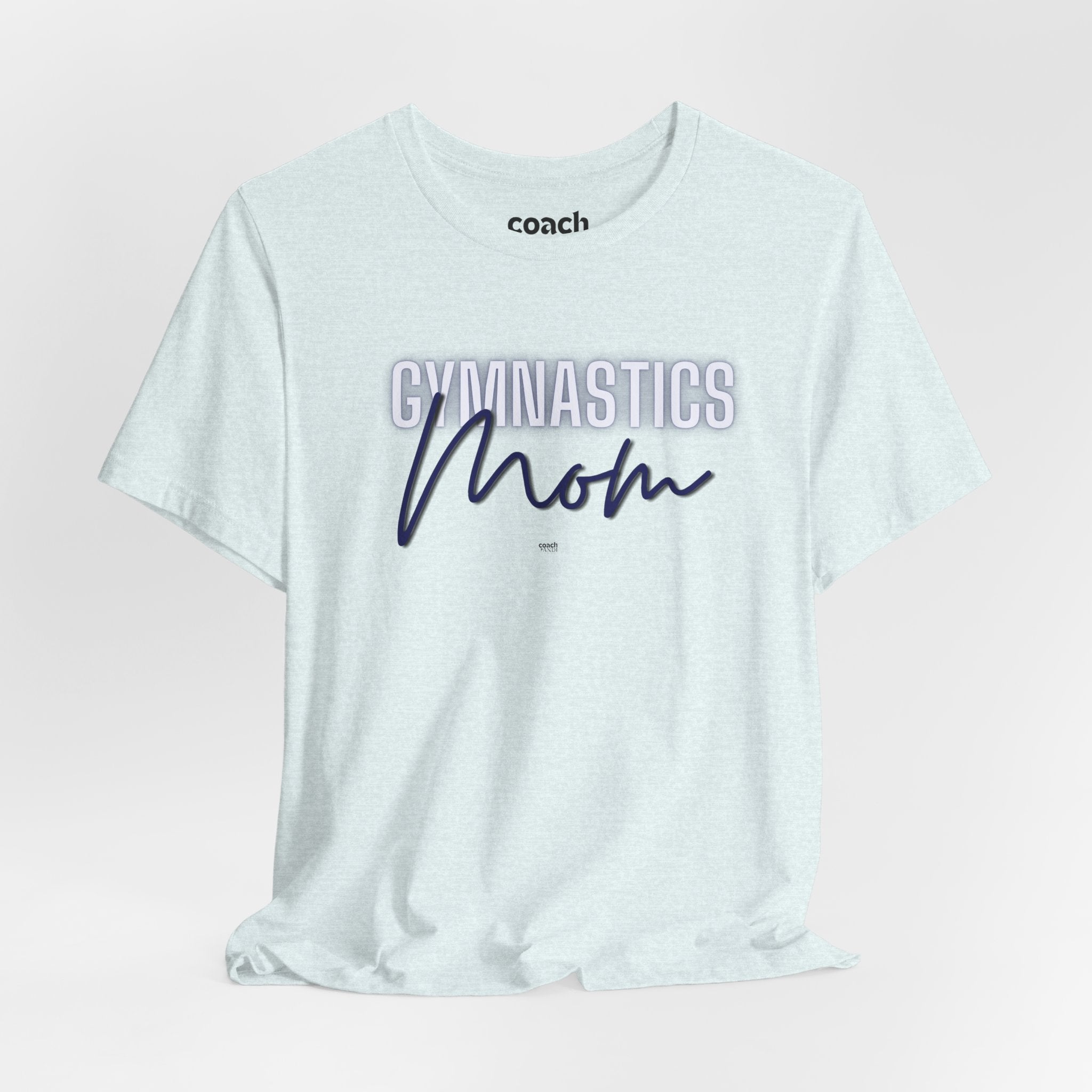 Glow Gym Mom Tshirt - Blue (Adult)