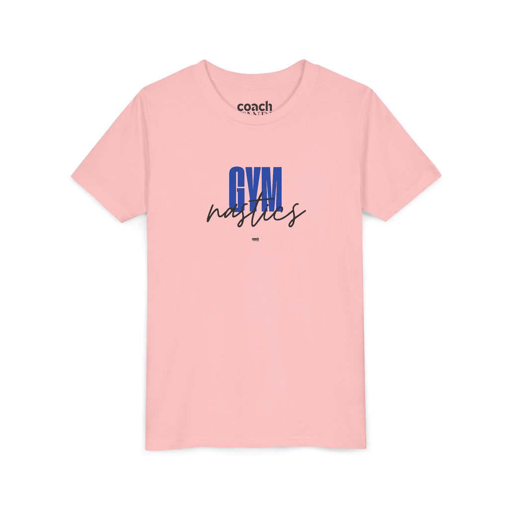 GYMnastics Short Sleeve Tee - Blue (Youth)
