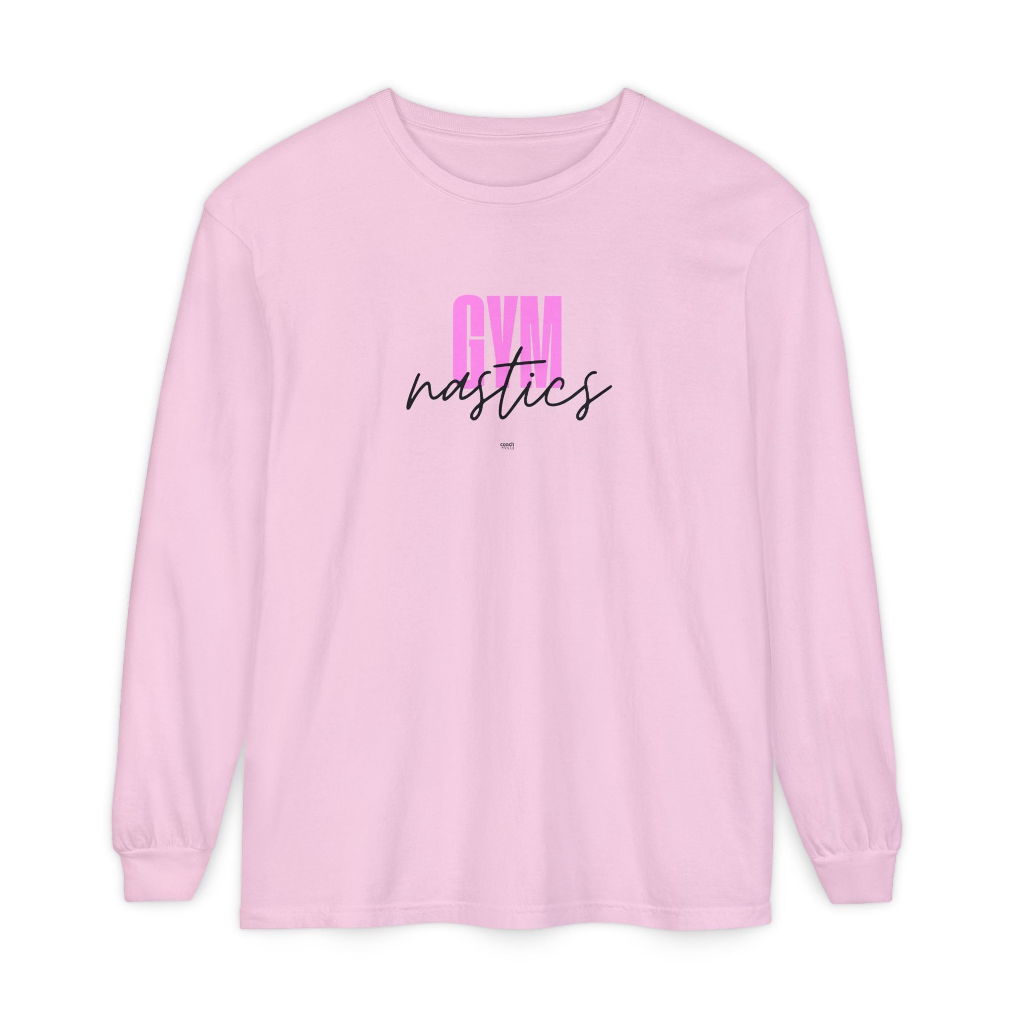 GYMnastics Long Sleeve Shirt - Pink (Adult)