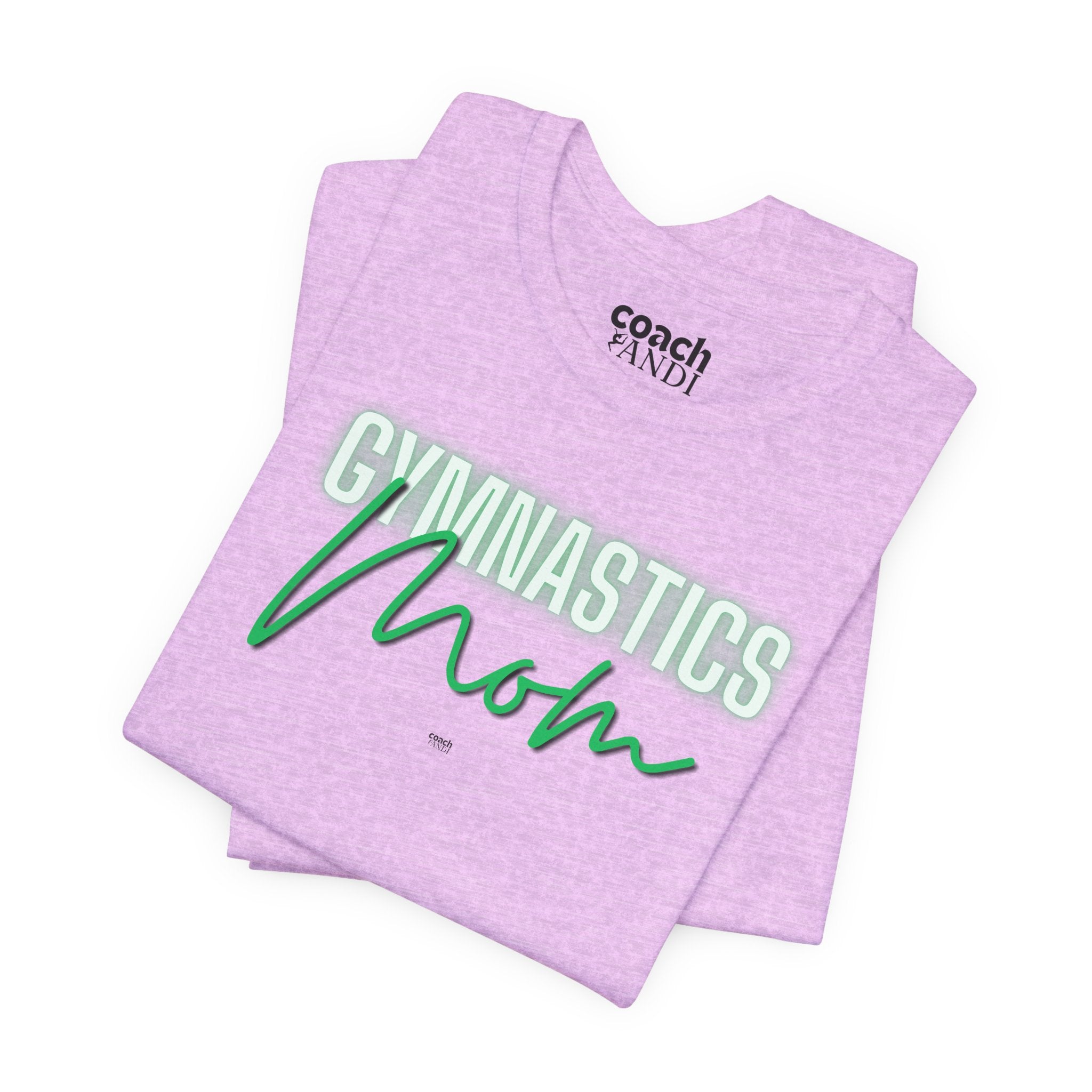 Glow Gym Mom Tshirt - Green (Adult)