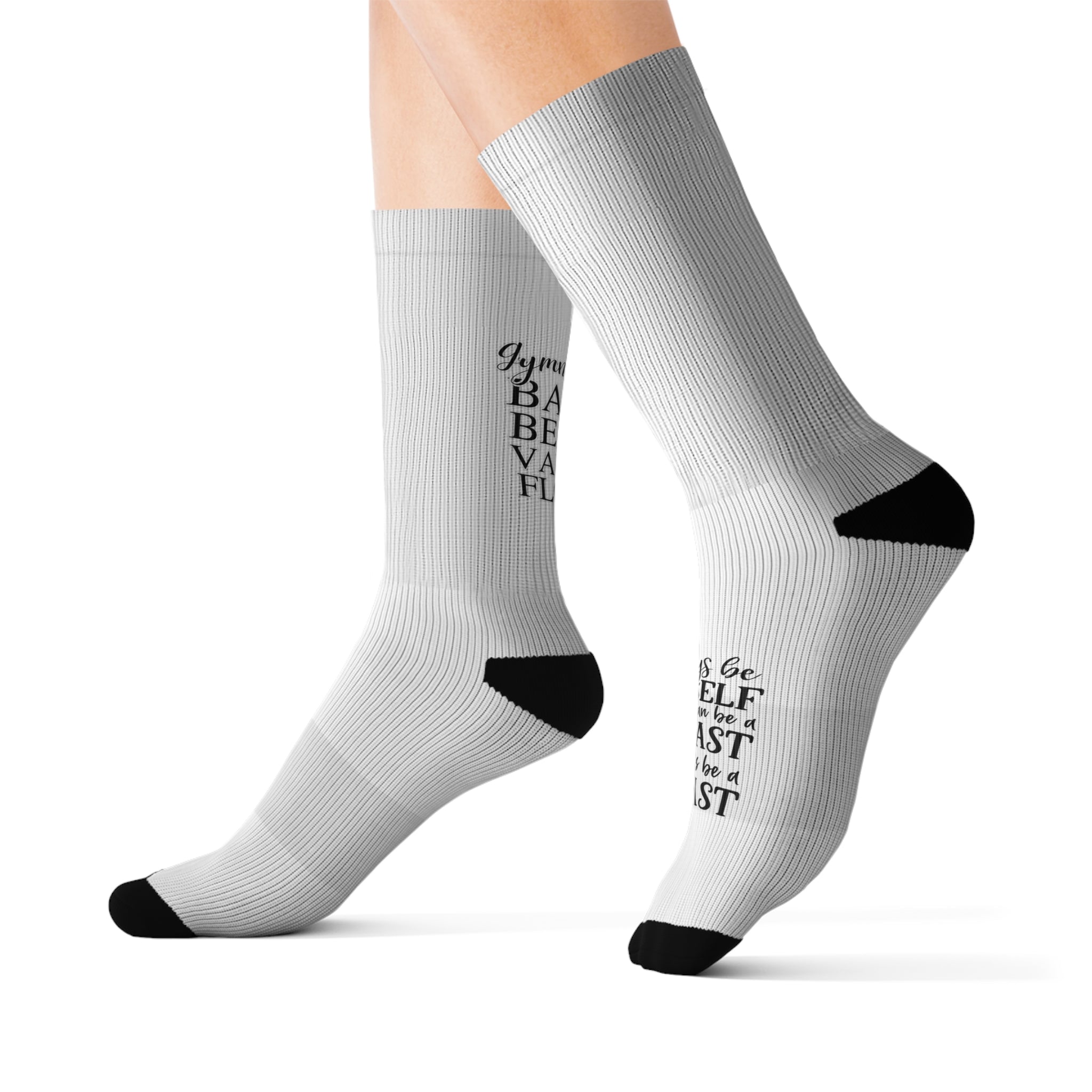 Always Be A Gymnast-Sublimation Socks