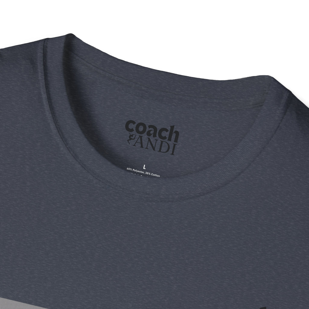 Cute & Strong Tshirt - Purple/Black (Adult)