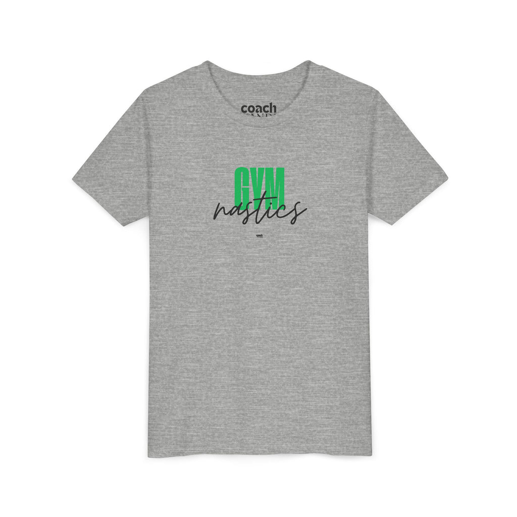 GYMnastics Short Sleeve Tee - Green (Youth)