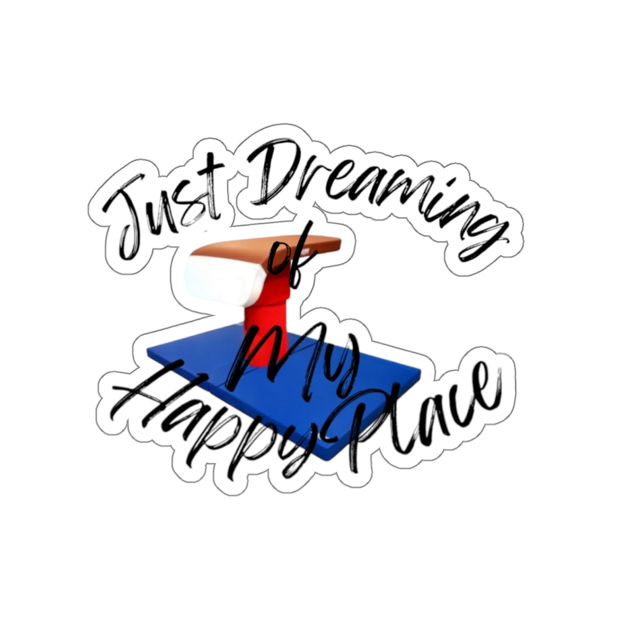 Just Dreaming-Vault (Kiss-Cut Stickers)