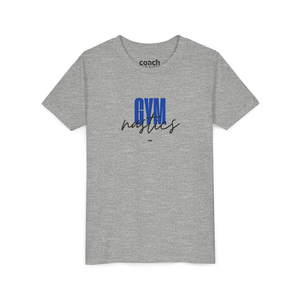 GYMnastics Short Sleeve Tee - Blue (Youth)