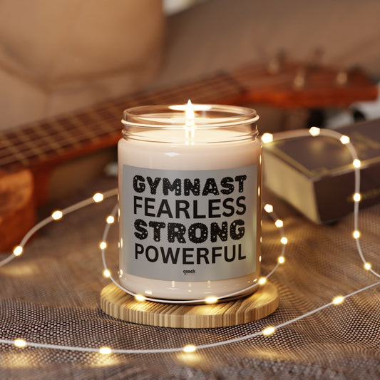 Fearless, Strong Gymnast Scented Soy Candle, 9oz