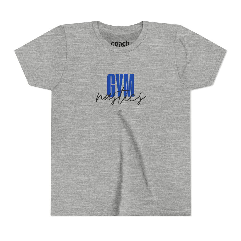 GYMnastics Short Sleeve Tee - Blue (Youth)
