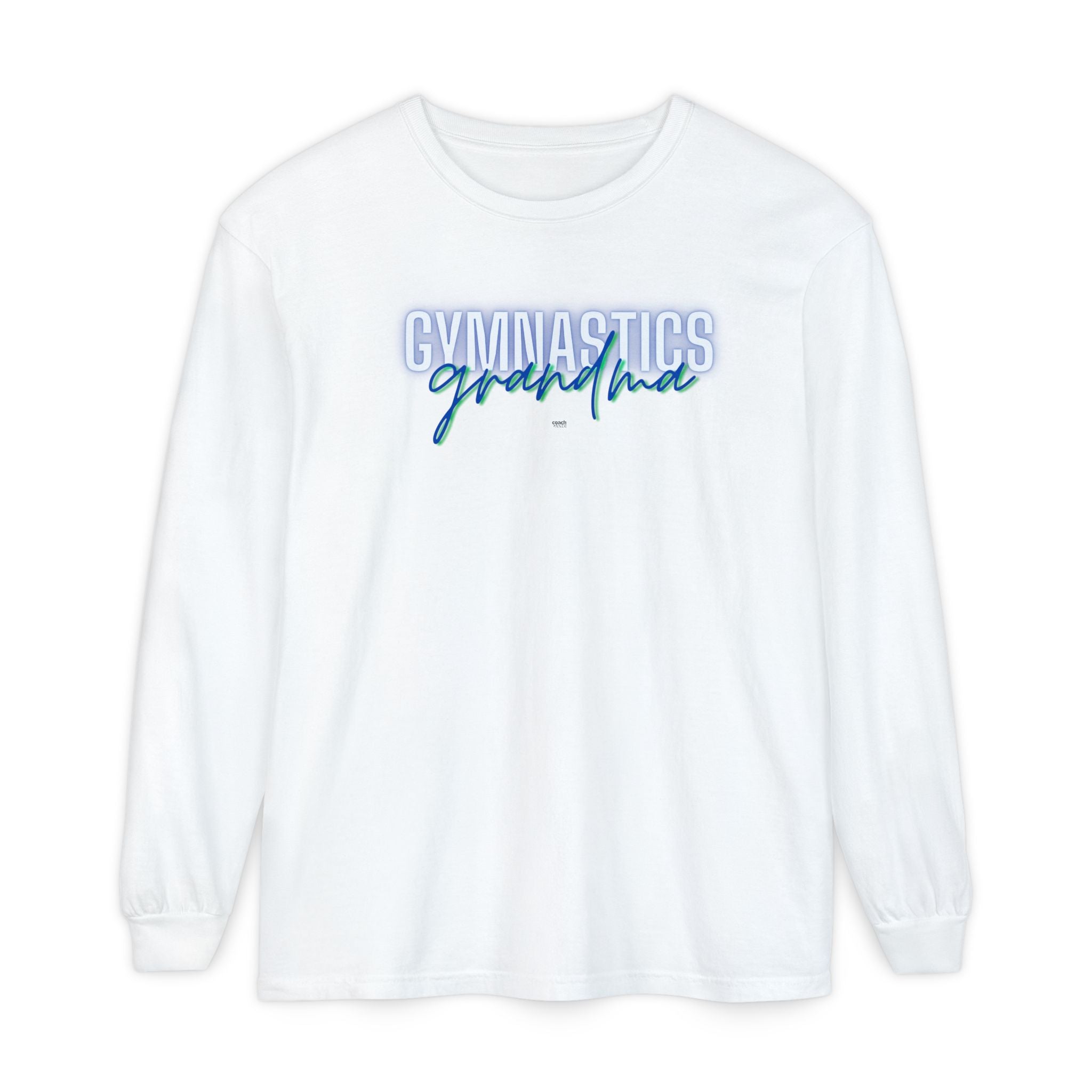 Glow Gym Gma Long Sleeve Shirt - Blue/Green (Adult)