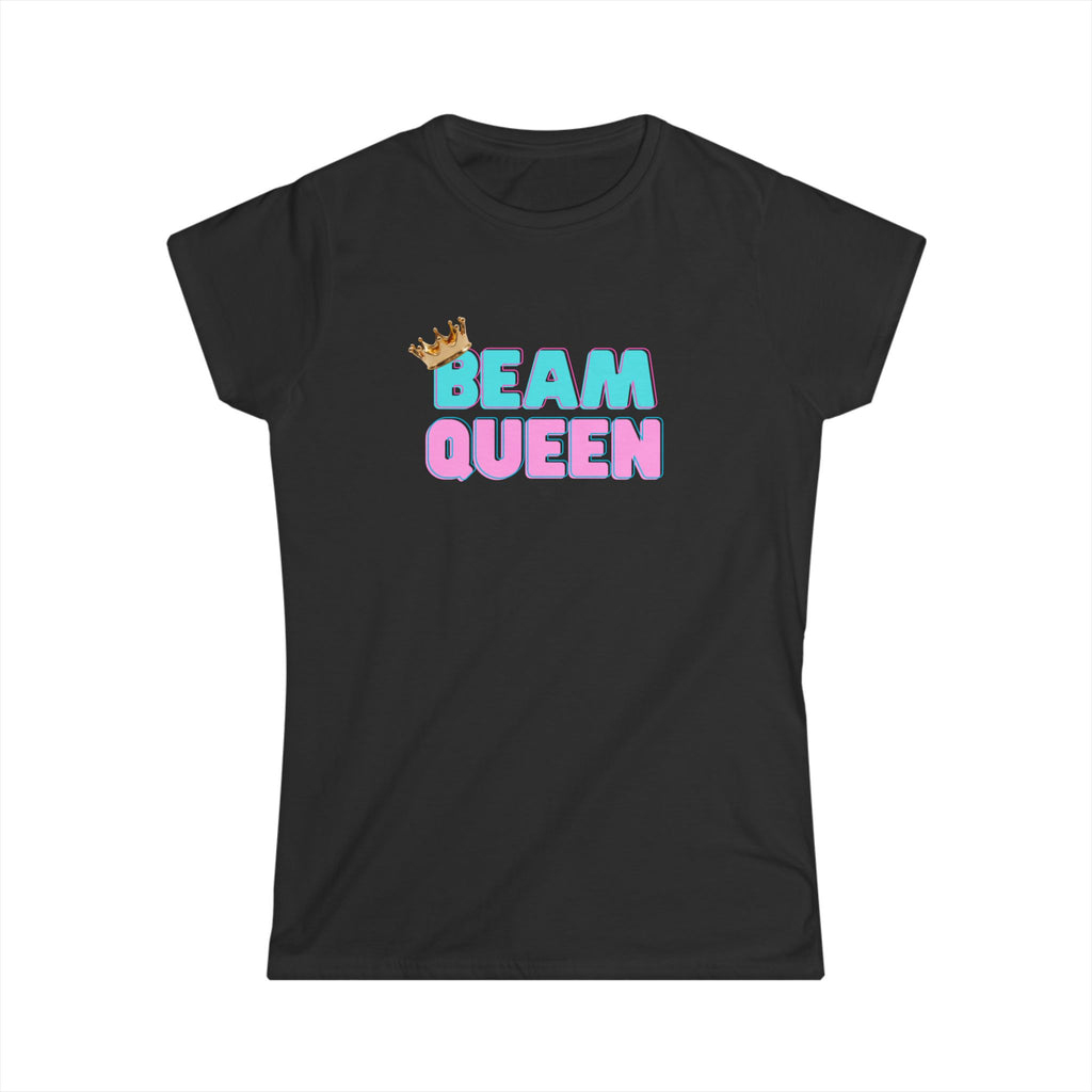 Beam Queen T-Shirt - Aqua/Pink