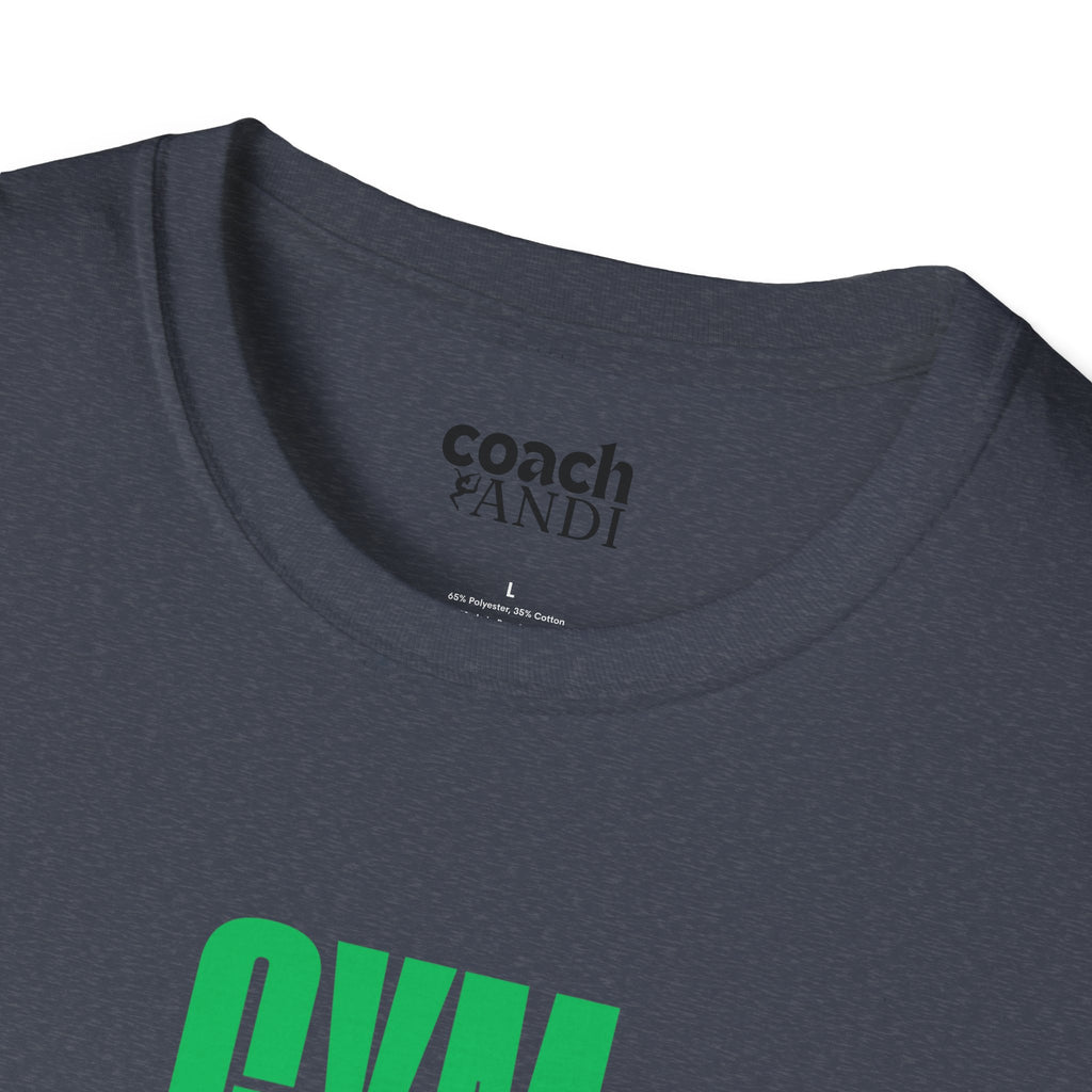 GYMnastics Tshirt - Green (Adult)