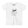 Things I learned as a Gymnast Short Sleeve Tee - Red (Youth)