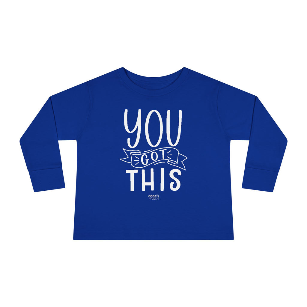 Tiny Supporter (Toddler Long Sleeve Tee)