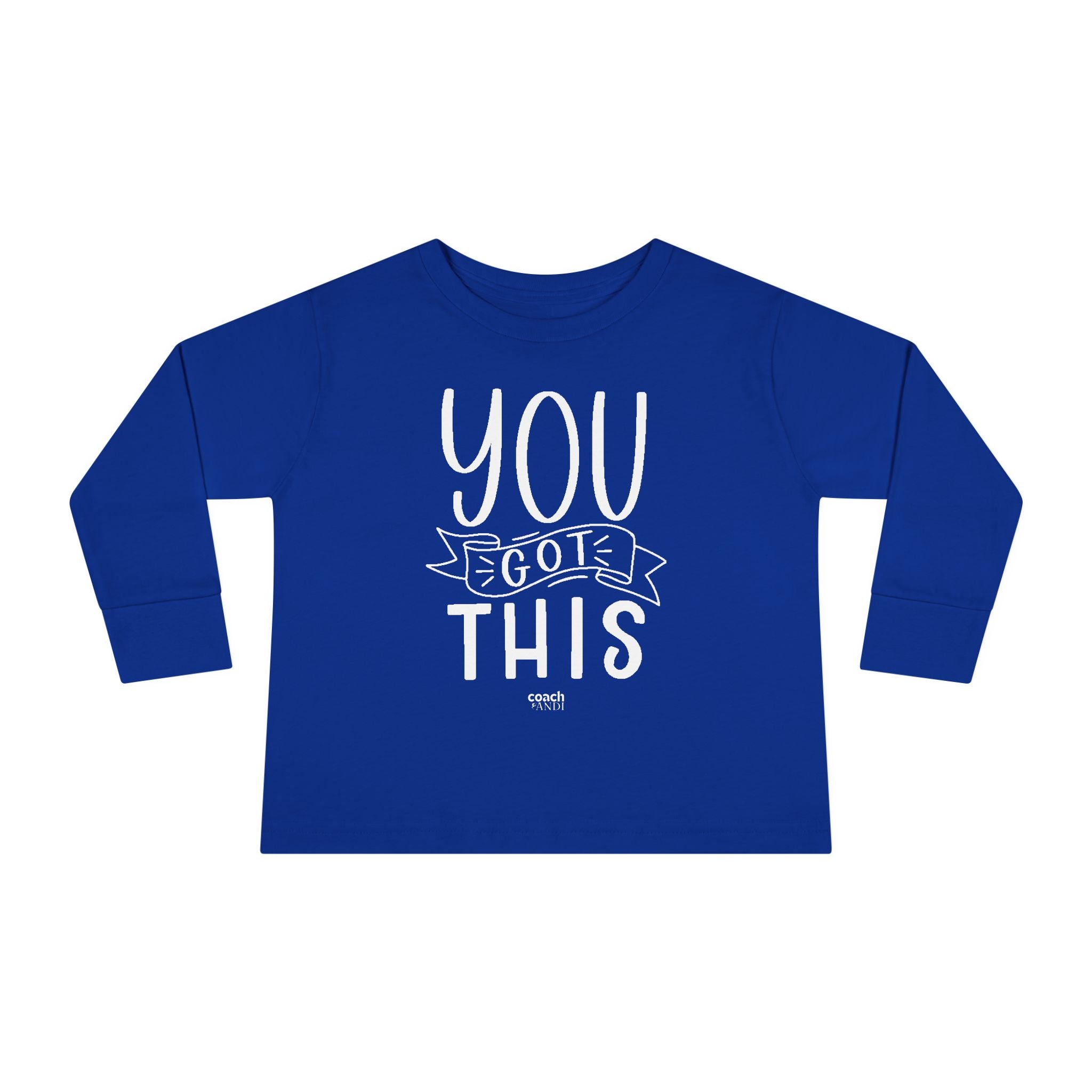 Tiny Supporter (Toddler Long Sleeve Tee)