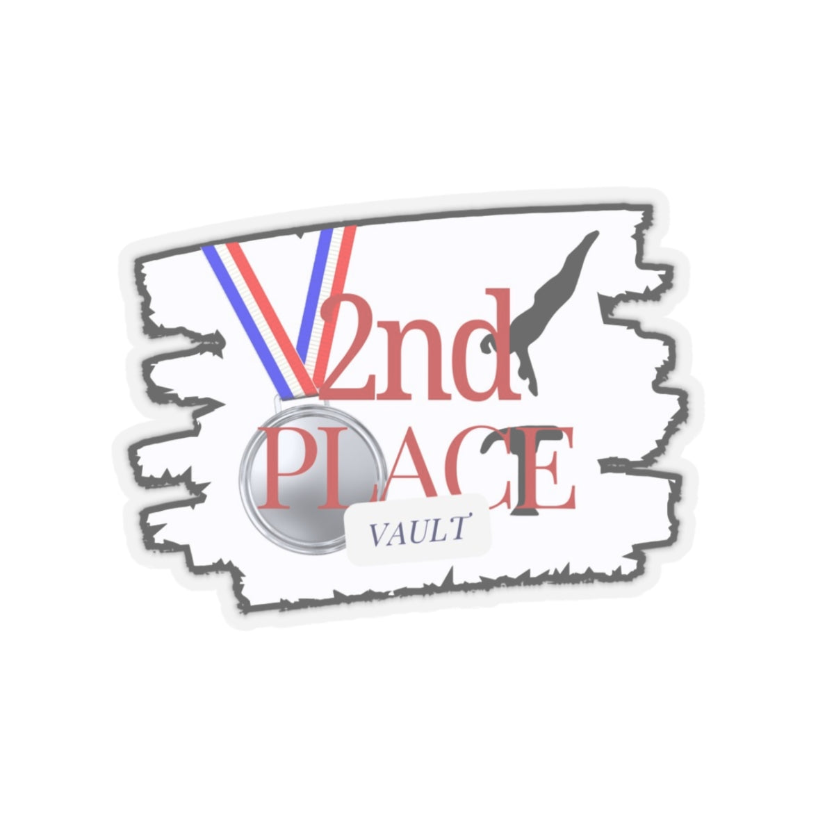 2nd Place Vault (Kiss-Cut Stickers)