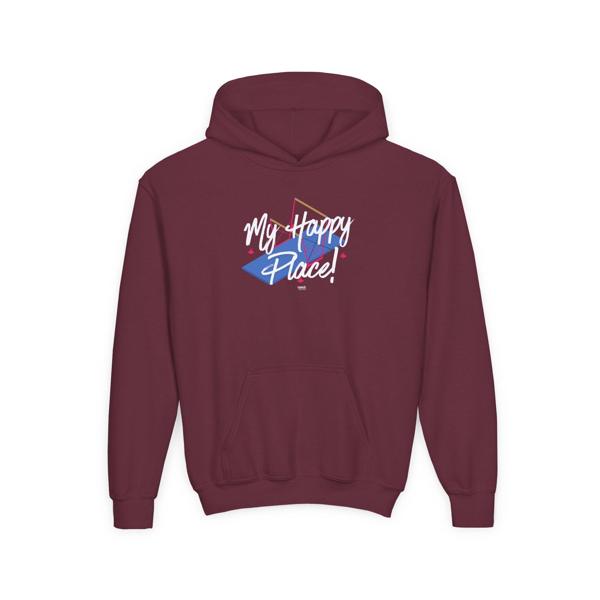 My Happy Place Bars Hoodie (Youth)